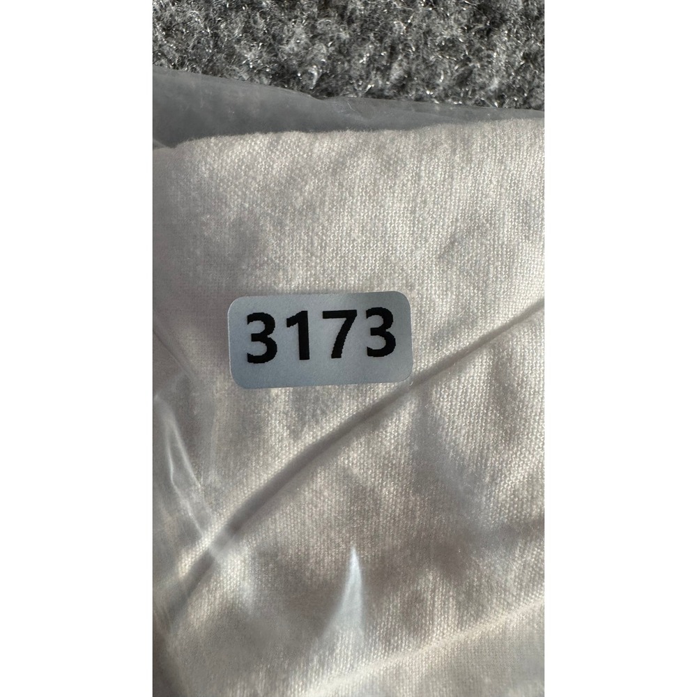 Banana Republic White Linen Blend Smocked Back Bustier Crop Top Size 0 - Picture 10 of 10